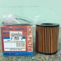 ราคา กรองน้ำมันเครื่อง Toyota Vigo, รถตู้(KDH) เครื่องเบนซิน 2.7 (2TR-FE) ลูกกระดาษ ยี่ห้อ Flomax สินค้าดี Motorcycle มอเตอร์ไซค์ filter (1731302622531652067)