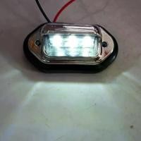 ราคา ไฟส่องป้ายทะเบียน โครเมี่ยม LED ไฟ12v-30v. ไฟส่องป้ายรถยนต์เก๋ง กระบะ รถตู้ รถบรรทุก4ล้อ 6ล้อ 10ล้อ หัวลาก รถพ่วง ราคาต่อดวง Car (1729932681406941897)