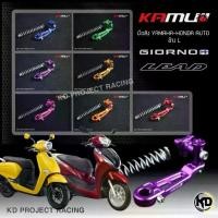 ราคา ที่นิยมมากที่สุด มือลิงเบรคหลังข้างซ้าง CNC รถ Auto KAMUI Yamah , Honda GIORNO125 , LEAD125 (1731883898044843328)