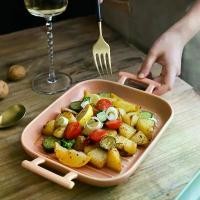 ราคา จานเซรามิก, จานเกี๊ยวข้าวอบ, เครื่องใช้ในบ้าน, เตาอบและไมโครเวฟปลอดภัย, ชามอบ, จานเซเลบริตี้อินเทอร์เน็ต, จานสร้างสรรค์ (1732341470879648744)