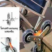 ราคา 【กรุงเทพจัดส่งสินค้า】ล้อ ล้อรถเข็น ล้อสามเหลี่ยม ล้อสามแฉก ล้ออะไหล่รถเข็น ลูกล้อแป้นหมุน ล้อรถเข็นขึ้นบันได ล้อรถเข็น ล้อหนา 2cm. ขนาดรูแกน 8mm(1 คู่) (1731774059540023279)