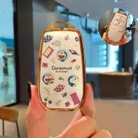 ราคา ฝาครอบเปลือกกุญแจรถ, ดีไซน์โดเรมอน, สำหรับ Toyota CHR, Camry, Prius, Land Cruiser Prado, เฟอร์นิเจอร์, Corolla, Yaris, RAV4 และ Highlander (1731838155595089184)