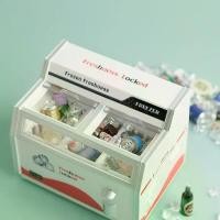 ราคา จำลองบ้านตุ๊กตาจิ๋ว, กลองจำลอง, ตู้แช่แข็งแนวนอน, เฟอร์นิเจอร์, ตู้เย็นในบ้าน, เครื่องแช่แข็ง 1/12, ประตูซูเปอร์มาร์เก็ตขนาดเล็ก, สามารถเปิดได้, ของตกแต่งบ้าน, โมเดลตู้แช่แข็ง, การจำลอง (1731893548875