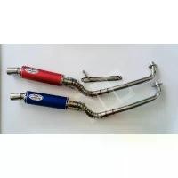 ราคา znpz50009SHOP ความคงทน ท่อสูตรเวฟ100เก่า-ใหม่ โยชิมูรเวฟ100/100s/ดรีม100 สียิงทราย อไหล่แต่ง (1731646676348012254)