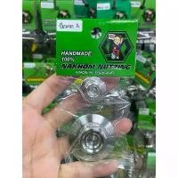 ราคา น้าคมน็อตซิ่ง น็อตปิดมาร์คจานไฟ(แบบหลบตัวประคองข้อเหวี่ยง) งานกลึงมือเลส Wave125เก่า/S/R/บังลม/Wave125ปลาวาฬ/125i LED (1731804610926511825)