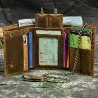 ราคา กระเป๋าสตางค์หนังแท้ สำหรับผู้ชาย ทำจากหนังม้าบ้า สไตล์วินเทจ กระเป๋าใส่เหรียญ ทำจากหนังวัวชั้นแรก ลด 70% กระเป๋าสตางค์ลำลอง ย่าม ผ้า โสร่ง กระเป๋า สตางค์ รับ ทรัพย์ (1731512765148530640)