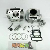 ราคา ชุดสุดคุ้ม4ชิ้น ฝาสูบ WAVE100 ไอดี27/ไอเสีย23+ เสื้อลูก 53 W100s 2005 + ปะเก็น + แคม สำหรับรถ Wave100เก่า/100s ยูบ็อค/110 คาร์บูอะไหล่ซิ่ง100เก่า ชุดคิท แยกได (1731633867875977424)