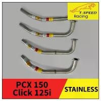 ราคา สปอตสินค้า คอท่อPCX 150 เก่า /Click 125i เก่า 2017 สแตนเลส Size 25/ 25-28/ 28/ 28-32/ 32 m.m. (1732289055013373990)