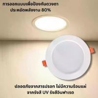 ราคา โคมฝังฝ้า ไฟติดเพดาน {ปรับความสว่างได้) ไม่มีตัว DIMMER แถมให้ Panel Light LED 9W/12W ทรงกลม/แสงวอม หลอดไฟดาวไลท์ โคมติดเพดาน โคมไฟดาวน์ไลท์ โคมห้องนอน ห้องรับแขก หลอดไฟติดเพดาน (1731481589889010426)