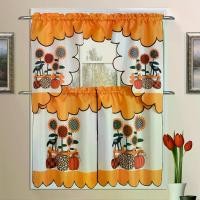ราคา ชุดม่านผ้าโพลีเอสเตอร์ 3 ชิ้น/เซ็ต พิมพ์ลายดอกทานตะวันฤดูใบไม้ผลิและดีไซน์เป็นชั้น เหมาะสำหรับตกแต่งห้องครัวและห้องรับประทานอาหาร ตกแต่งหน้าต่างสำหรับห้องน้ำ ห้องนั่งเล่น ห้องนอน (1731710626233944319)