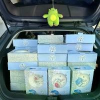 ราคา พร้อมส่ง ชุดจาน Peter Rabbit set 3 ชิ้น ฟ้า และ แดง (1729588664467753816)