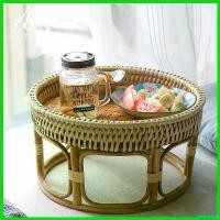 ราคา perforshop ความคงทน ขันโตกหวาย ขันโตก ภาคเหนือ ขันโตกโบราณ ขันโตกล้านนา หวายแท้ มีหลายขนาด งานละเอียด แข็งแรง เชียงใหม่ thailucky ส่งฟรี ตะกร้า (1730740917573945994)