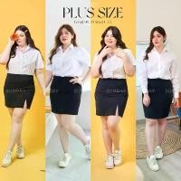 ราคา กระโปรงทรงเอ ทรงเอสาวอวบ (ผ่าหน้า-ผ่าหลัง) มียาว18-20 ไซส์ใหญ่ มีเอว34-45 กระโปรงนักศึกษา สีดำผ้ายืดฮานาโกะ Clothing ผู้หญิง เสื้อผ้า Women Skirt 14 ผ่าข้าง black skirts midi (1731847184521333087)