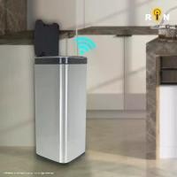 ราคา [พร้อมส่ง] ถังขยะอัจฉริยะ ถังขยะอัตโนมัติ ถังขยะเซ็นเซอร์ จุ 30 ลิตร ถังขยะ สแตนเลส ไม่เกิดสนิม มีที่แขวนถุงขยะด้านในตัวถัง (1731973425745398631)