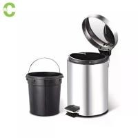 ราคา CODHOMEC ถังขยะมีฝาปิด ถังขยะสแตนเลส ถังขยะในห้อง ถังขยะเหยียบ ถังขยะ Stainless Steel Trash Can เก็บกลิ่นได้ดี ไม่เป็นสนิมง่ายTikTok (1731495296747669310)