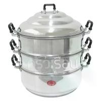 ราคา จระเข้ หม้อนึ่ง (ซึ้ง) 54 ซม.Chinese Steam Pot ตราจระเข้ (1730213874742298705)