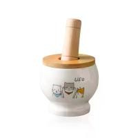 ราคา ครกบดยา 4.5นิ้ว ครก ครกหิน ครกหินอ่างศิลาแท้ ครกหินทราย เซรามิก ขนาดใหญ่ความจุ 600ml ครกแตกเคลมได้ (1730908920167631416)