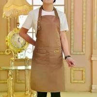 ราคา ผ้ากันเปื้อนสกรีนโลโก้ สกรีนชื่อร้าน ผ้ากันน้ำ (ขั้นต่ำ 3 ตัว)ผ้ากันเปื้อน apron (1732264440599251506)