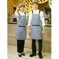 ราคา ผ้ากันเปื้อน เต็มตัว ลายริ้ว ลอนดอน สีกรมริ้วขาว (1729719755303324426)