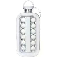 ราคา เครื่องทำน้ำแข็งก้อน แบบพกพา 2-in-1 กาต้มน้ำ แม่พิมพ์น้ำแข็ง แม่พิมพ์ทรงกลมซิลิโคนก้อนน้ำแข็ง (1730073414906382893)