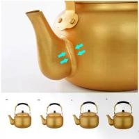ราคา หม้ออลูมิเนียม สีเหลือง กาต้มน้ำอลูมิเนียม กาน้ำชาอลูมิเนียม ความจุร้อน เหมาะสำหรับน้ำ 10 แก้ว กาต้มน้ำ T8W1 (1731335953398924349)