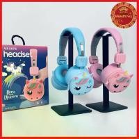 ราคา หูฟังบลูทูธไร้สาย ลายสุดน่ารัก ฟังเพลง เล่นเกม เสียงสเตอริโอ เสียงดี Wireless Headphones (1729790829379291983)