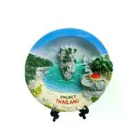 ราคา จานโชว์ จานโชว์เซรามิค ลายเขาตะปู ขนาดเส้นผ่านศูนย์กลาง 6 นิ้ว เหมาะสำหรับตั้งวางโชว์ ของฝาก ของที่ระลึก (1731842758302927540)