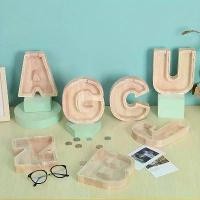 ราคา กระปุกออมสินไม้, กระปุกออมสินแบบส่วนบุคคล, กระปุกออมสินแบบสร้างสรรค์, 26 ตัวอักษร, กระปุกออมสินแบบตัวอักษร DIY, กระปุกออมสิน, ของขวัญวันเกิด, ของตกแต่งบ้าน, ของที่ระลึก, กระปุกออมสินเก็บเงิน (17317018