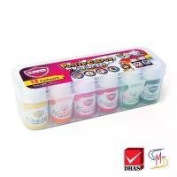 ราคา Master Art มาสเตอร์อาร์ต สีโปสเตอร์ ชุดสีโปสเตอร์ 15 มล. 12 สี กล่องพลาสติก (1731448929615709693)