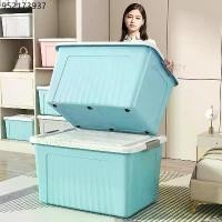 ราคา JoyParty กล่องเก็บของ กล่องพลาสติก 25/60/100/200 กล่องอเนกประสงค์ ลิตร มีล้อ แบบพลิกได้ (1731881312159172465)