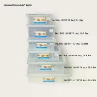 ราคา 250.กล่องพลาสติก อเนกประสงค์ มีฝาปิด หูล็อก สีขาวใส สหชัย กล่องอเนกประสงค์ซ้อนได้พร้อมฝาล็อก (1731190508059003165)