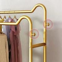 ราคา ราวตากผ้า ราวแขวนเสื้อผ้า ระเบียงบ้าน สไตล์โมเดิร์น ดีไซน์หรูหรานอร์ดิก เหมาะสำหรับร้านซักรีด ราวตากผ้า พื้นในห้องนอน ที่แขวนเสื้อผ้า รูปหูแมว (1731575415055025940)