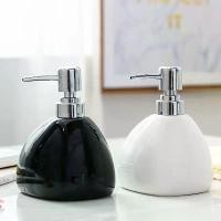ราคา เครื่องจ่ายสบู่เซรามิกแบบกดเรียบ เหมาะสำหรับแชมพู สบู่ล้างมือ สบู่อาบน้ำ สบู่เหลว ขวดโลชั่น พร้อมหัวกดพลาสติก (1731365560693458609)