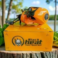 ราคา รอกเบท Black Heat รอบ 7.2 สำหรับตกปลาตีเหยื่อปลอม (1732334198427453667)