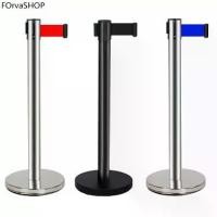 ราคา เสากั้นทางเดินดึงกลับ เสากั้นทางเดินสแตนเลส เสากั้นแบบมีสายดึง เสากั้นคิว เสาสแตนเลส เสากั้นทางเดิน สายยาว 2m เสาต่อคิว (1731874204899248082)