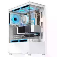 ราคา binhoshop33 EVESKY Panoramic room SE เคสคอมพิวเตอร์ เคสตั้งโต๊ะ เคสคอมพิวเตอร์กระจกนิรภัย ATX ด้านข้างสีขาว เคสคอมพิวเตอร์ตู้ปลาแบบไ แนะนำ (1731022698726525571)