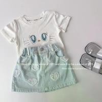 ราคา COCO ROOM เสื้อยืดเด็กผู้หญิง เสื้อทรงครอป ลายลูกกะตาวิ้งๆ แฟชั่นเด็ก(1583) (1731306341423810413)