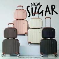ราคา Pology กระเป๋าเดินทางล้อลาก รุ่น New Sugar 8880 14 18 นิ้ว วัสดุ ABS แข็งแรง น้ำหนักเบา หิ้วขึ้นเครื่องบินได้ luggage suitcase กระเป๋าเดินทาง (1731096979366250574)