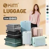 ราคา KIMยี่ห้อ (เพิ่มความจุ50%) กระเป๋าเดินทางล้อลาก20/26/28นิ้ว กระเป๋าเดินทางใหญ่พิเศษ port luggage กระเป๋าเดินทางทรงถัง กระเป๋าเดินทาง 28 นิ้ว NO816 (1731453780439828182)