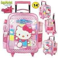 ราคา Bagsmarket Kid's Luggage กระเป๋าเด็ก 14 นิ้ว กระเป๋าเดินทางล้อลาก กระเป๋าเป้ล้อลากสำหรับเด็ก กระเป๋านักเรียน Hello Kitty ลายลิขสิทธิ์แท้ ส่งจากไทย (1729647543594092909)