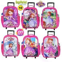 ราคา Bagsmarket Kids Luggage 16 นิ้ว กระเป๋านักเรียน กระเป๋าเด็ก กระเป๋าเป้ล้อลาก กระเป๋าเป้สำหรับเด็ก ลายเจ้าหญิงโซเฟีย (1729646981403216237)