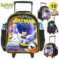 ราคา สินค้าใหม่ เกรดพรีเมี่ยม Bagsmarket luggage กระเป๋านักเรียน 13 นิ้ว กระเป๋าเด็ก เป้มีล้อลาก กระเป๋าล้อลากเด็ก Batman (1729645931021764973)