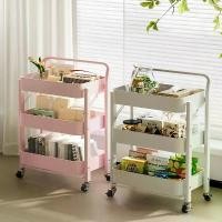 ราคา ชั้นวางหนังสือแบบพับได้ รถเข็น ชั้นเก็บของ เคลื่อนที่ มีล้อ เหมาะสำหรับห้องนอนและห้องครัว ชั้นวางขนม ชั้นวางของ ชั้น วางหมาก ฝรั่ง ชั้น วาง ต้นไม้ ขั้น บันได ชั้น วาง ต้น (1731434685996631693)