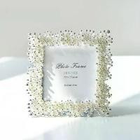 ราคา กรอบรูป คุณภาพระดับไฮเอนด์ ลูกบอลมุกสีขาว มีให้เลือก 3 นิ้ว 5 นิ้ว 6 นิ้ว และ 7 นิ้ว กรอบ ใส่ ดอกไม้ รูป ขนาด ใหญ่ 200 × 200 ติด ผนัง (1731991170736229006)