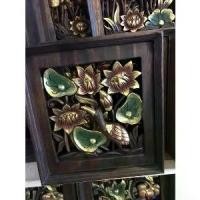 ราคา กรอบแกะสลักไม้ฉำฉา แขวนผนัง ไม้แกะสลัก กรอบรูป (1731752944969026010)