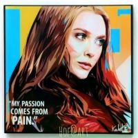 ราคา รูปภาพ Wanda Maximoff วานด้า Scarlet Witch สกาเล็ตวิช Marvel Comics รูปภาพติดผนัง pop art กรอบรูป มาร์เวล แต่งบ้าน ของขวัญ (1729674938145081609)