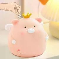 ราคา กระปุกออมสิน ดีไซน์หมูน่ารัก สีชมพู กันกระแทก เหมาะสำหรับเด็กชายและเด็กหญิง ของขวัญวันเกิดเด็ก (1731818160258452459)