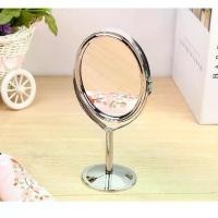 ราคา กระจกตั้งโต๊ะ แบบสองด้าน ชนิดปกติ และขยาย สำหรับแต่งหน้า กระจกเงา กระจกแต่งหน้า แบบตั้งโต๊ะ กระจกขยาย แผ่นสำลี (1729639863578954182)