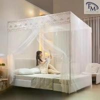 ราคา NEW มุ้งกันยุง 5/6/6.6ฟุต มุ้ง สไตล์เจ้าหญิง หรูหรา โรแมนติก สําหรับตกแต่งบ้าน เตียงนอน (1730311683667036688)