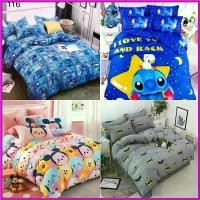 ราคา ชุดเครื่องนอน ชุดผ้าปูที่นอน ปลอกหมอน ปลอกข้าง ครบเชต6ชิ้น ลายสติช แนะนำ (1730659520529532946)